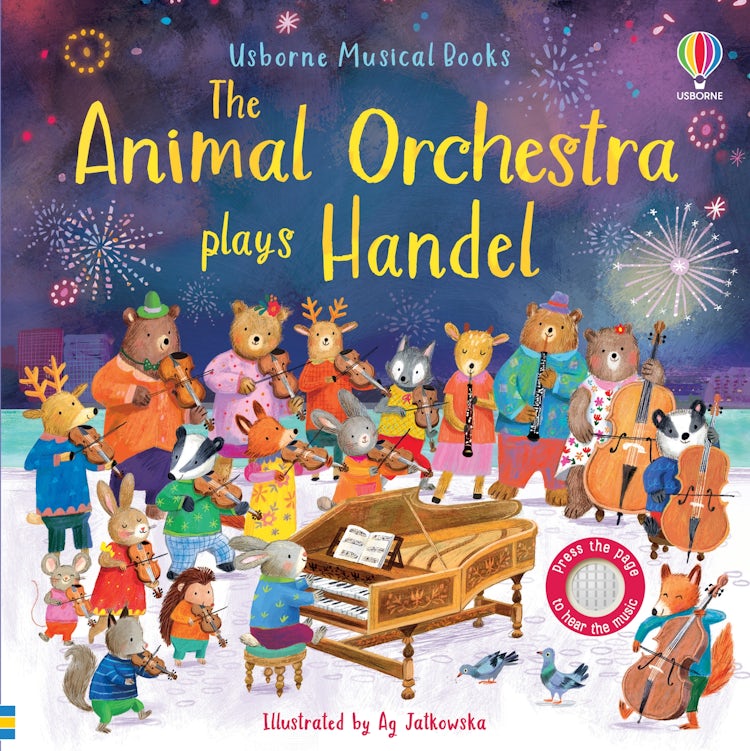 Cover image for The Animal Orchestra Plays Handel, isbn: 9781836042853