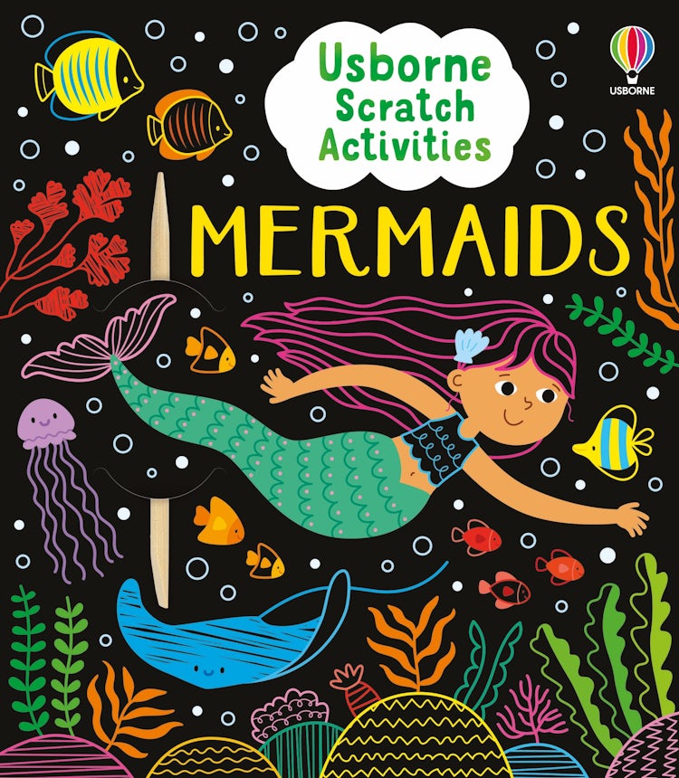 Cover image for Usborne Scratch Activities Mermaids, isbn: 9781836043263