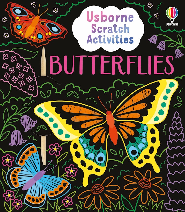 Cover image for Usborne Scratch Activities Butterflies, isbn: 9781836043287