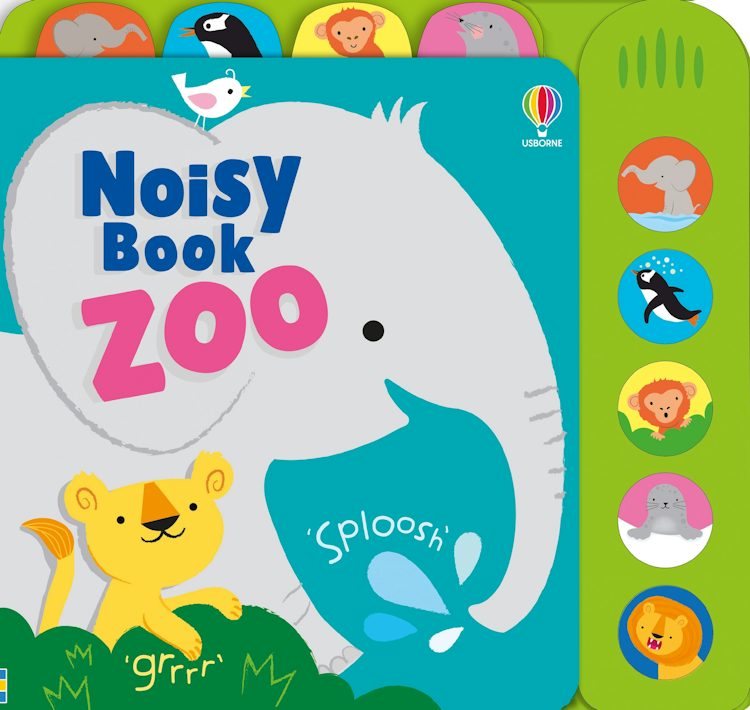 Cover image for Noisy Book Zoo, isbn: 9781836043485