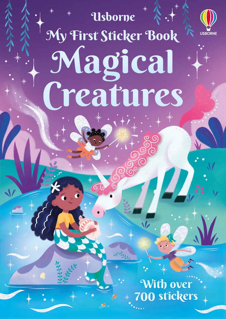 Cover image for My First Sticker Book Magical Creatures, isbn: 9781836043522