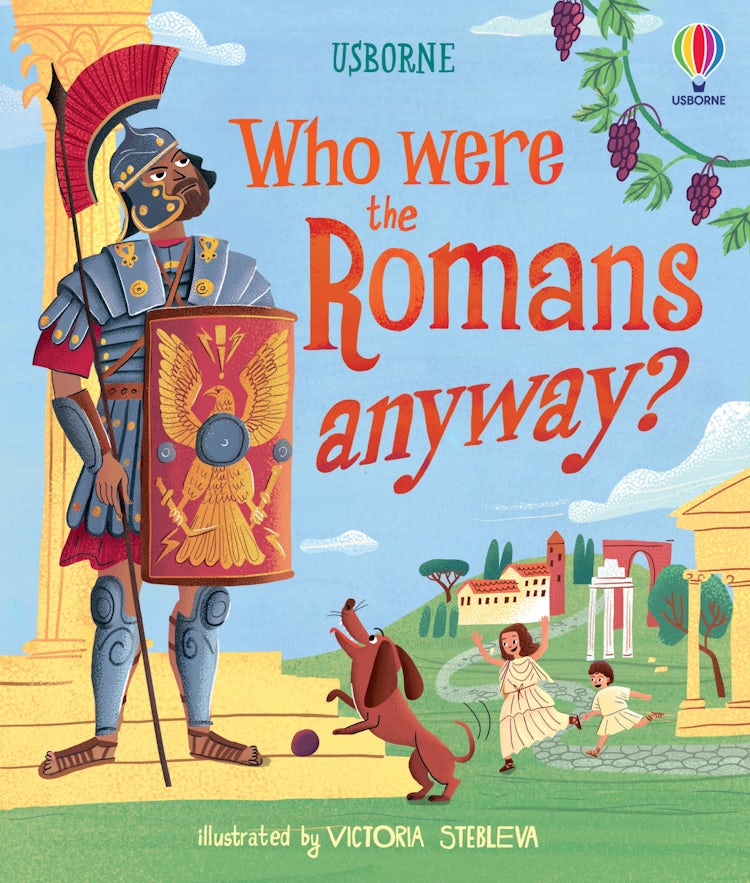 Cover image for Who Were the Romans Anyway?, isbn: 9781836043614