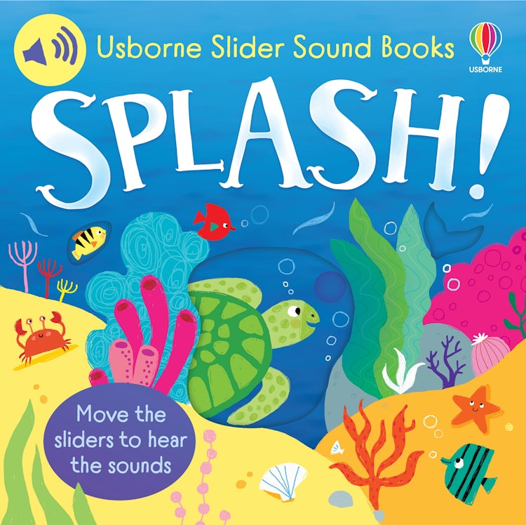Cover image for Slider Sound Books: Splash!, isbn: 9781836043713