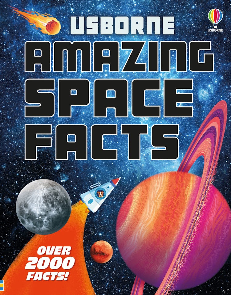 Cover image for Amazing Space Facts, isbn: 9781836044031
