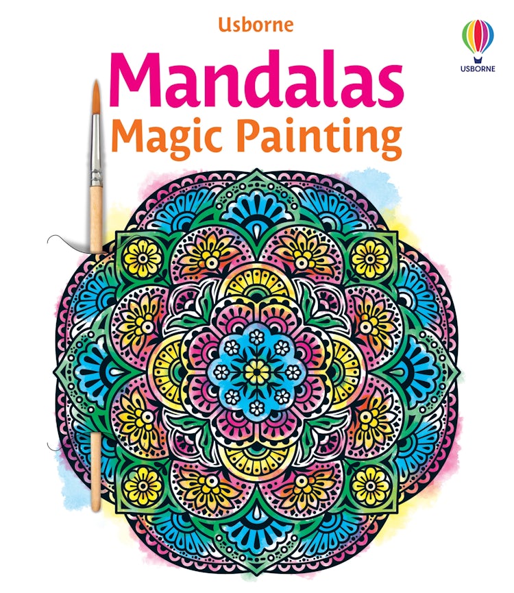Cover image for Mandalas Magic Painting Book, isbn: 9781836044086