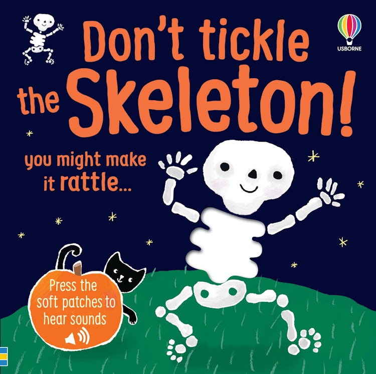 Cover image for Don't Tickle the Skeleton!, isbn: 9781836044109