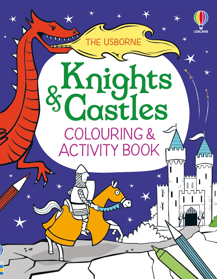 Cover image for Knights & Castles Colouring & Activity Book, isbn: 9781836044147
