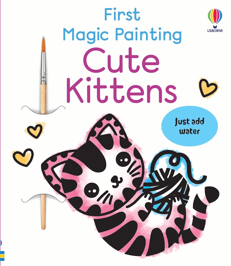 Cover image for First Magic Painting Cute Kittens, isbn: 9781836044154
