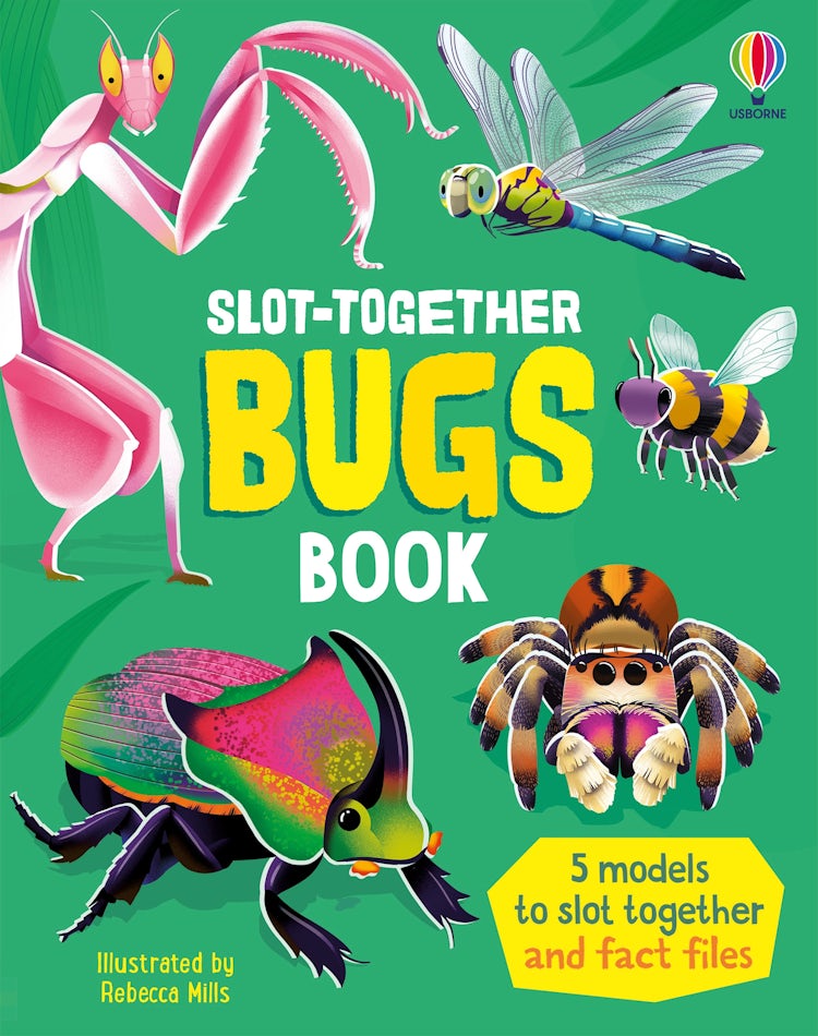 Cover image for Slot-Together Bugs Book, isbn: 9781836044178
