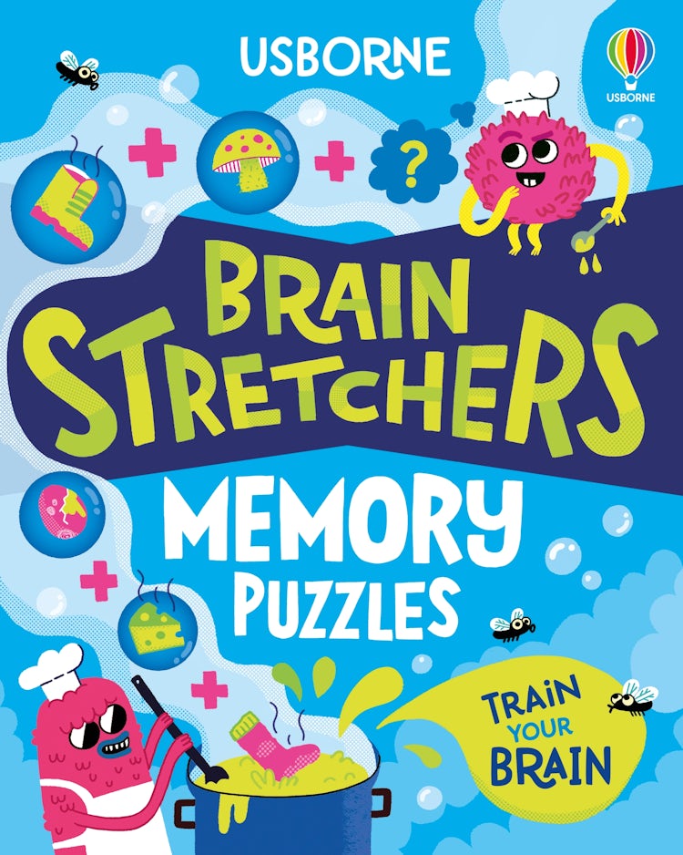 Cover image for Brain Stretchers: Memory Puzzles, isbn: 9781836044208