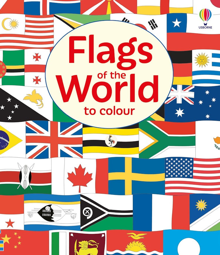Cover image for Flags of the World to Colour, isbn: 9781836044369