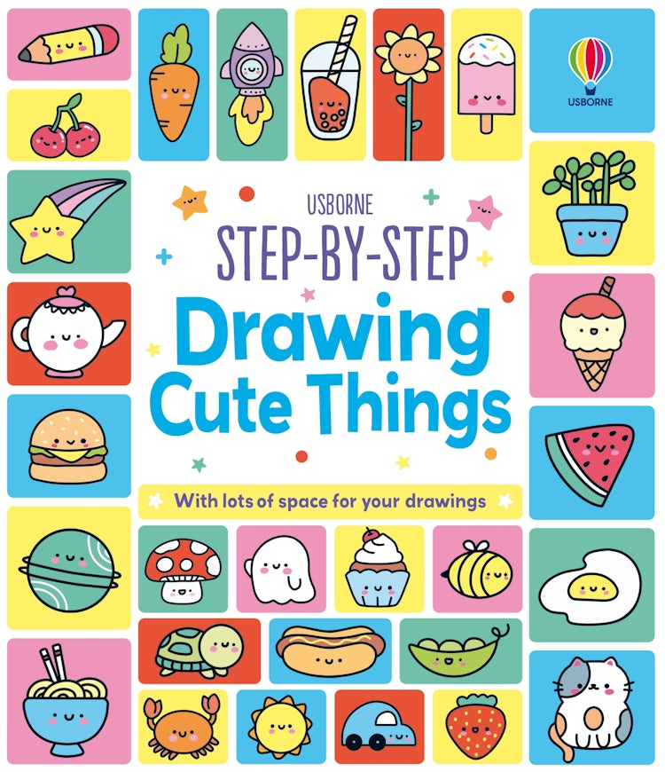 Cover image for Step By Step Drawing Cute Things, isbn: 9781836044642