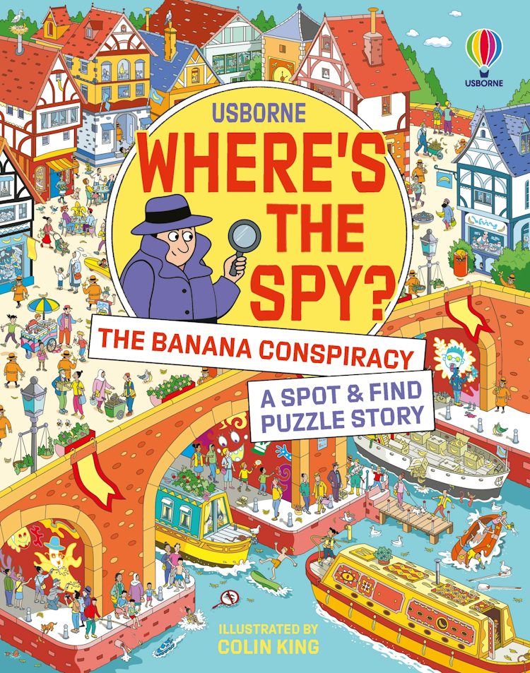 Cover image for Where's the Spy? the Banana Conspiracy, isbn: 9781836044772