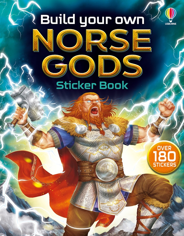 Cover image for Build Your Own Norse Gods Sticker Book, isbn: 9781836044833