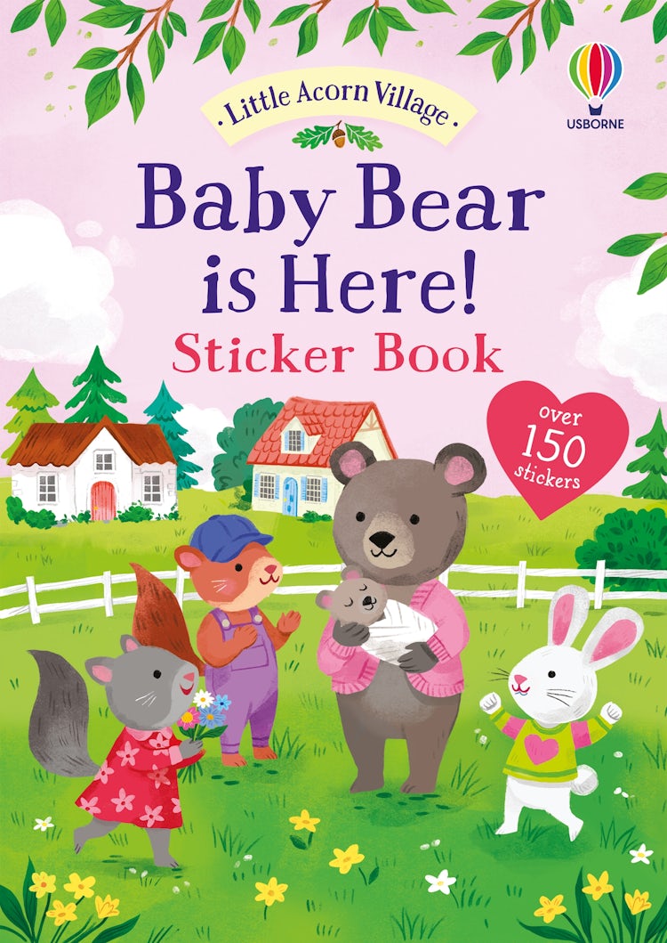 Cover image for Welcome Baby Bear! Sticker Book, isbn: 9781836044901