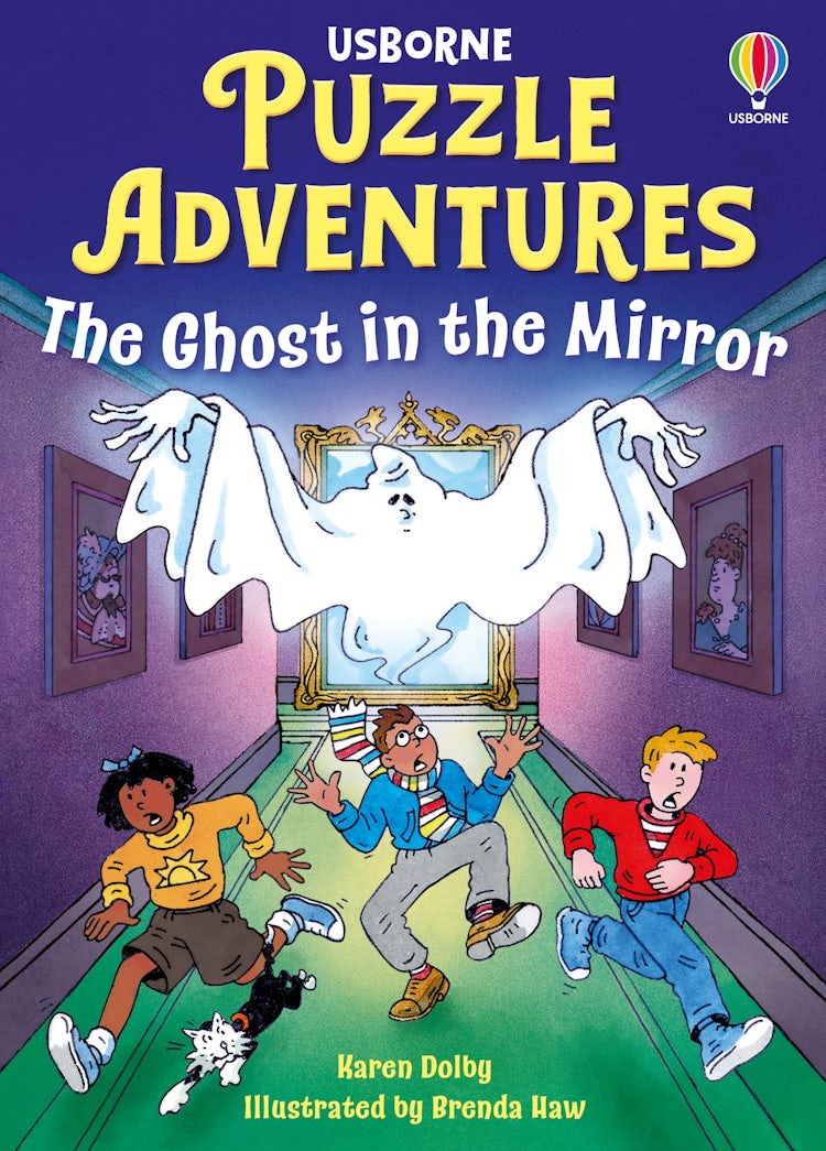 Cover image for The Ghost in the Mirror: Usborne Puzzle Adventures, isbn: 9781836045007