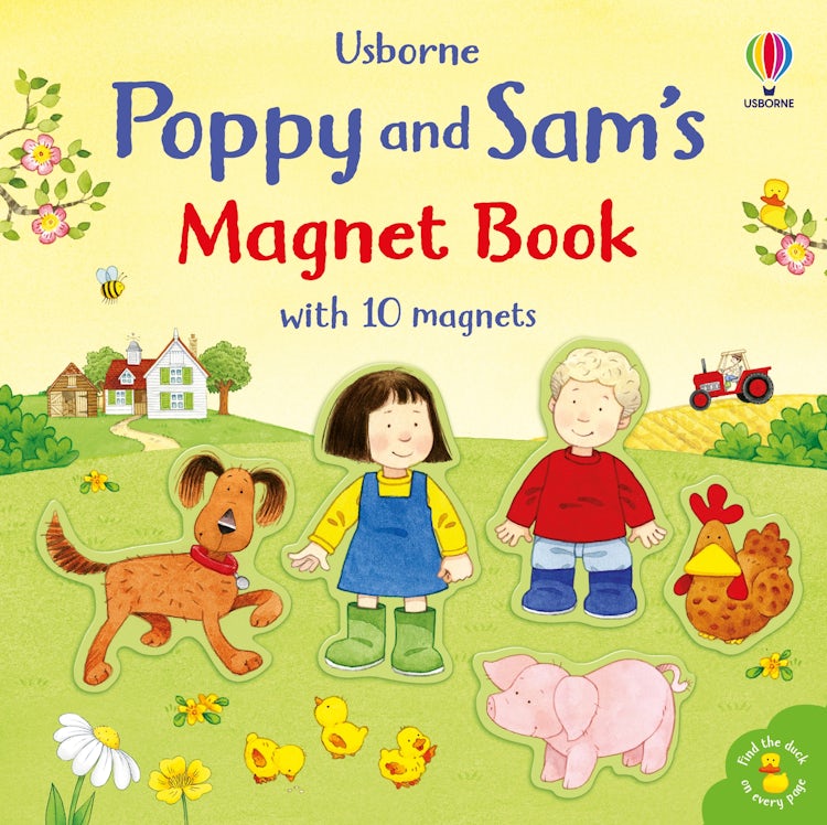 Cover image for Poppy and Sam's Magnet Book, isbn: 9781836045403