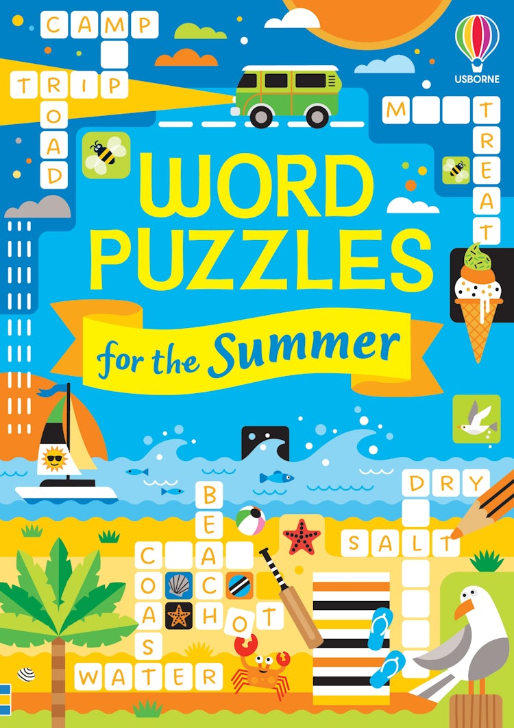 Cover image for Big Book Of Word Puzzles For The Summer, isbn: 9781836045427