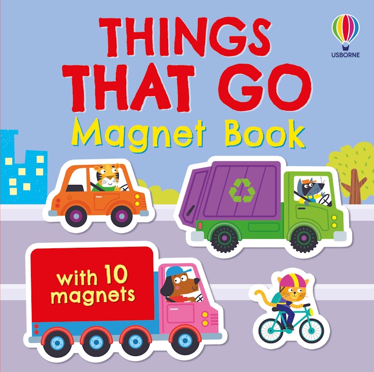 Cover image for Things That Go Magnet Book, isbn: 9781836045977