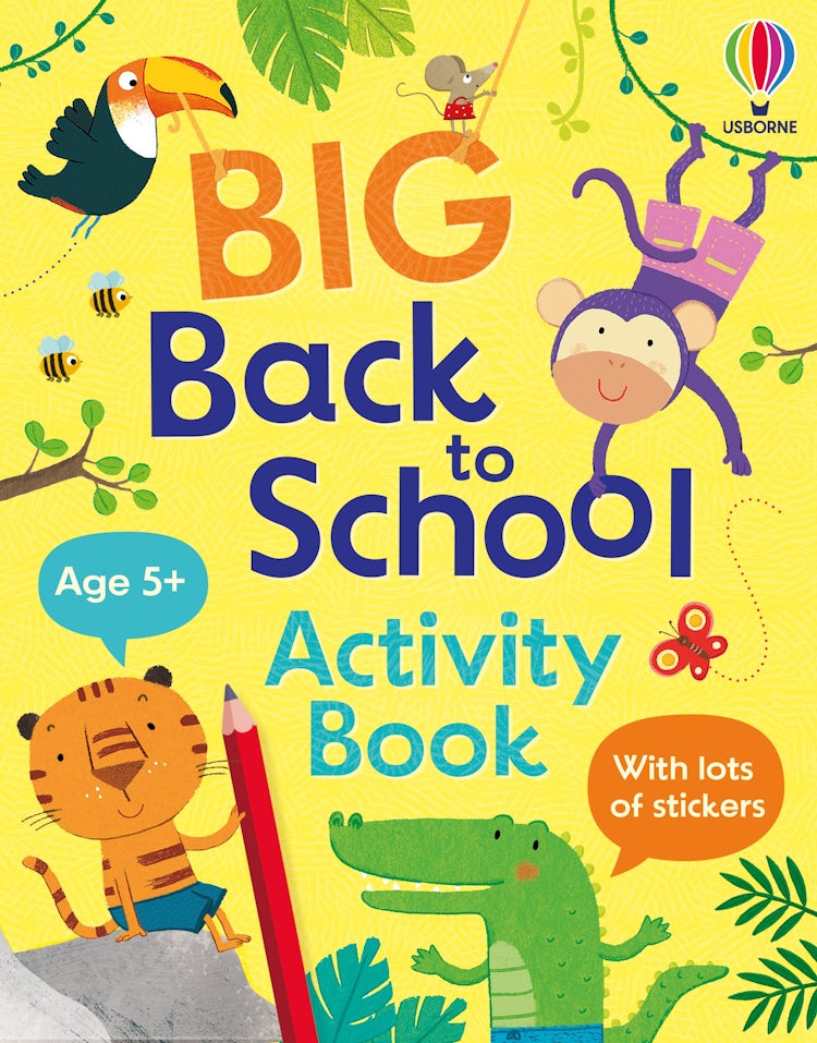 Cover image for The Big Back to School Activity Book, isbn: 9781836045991