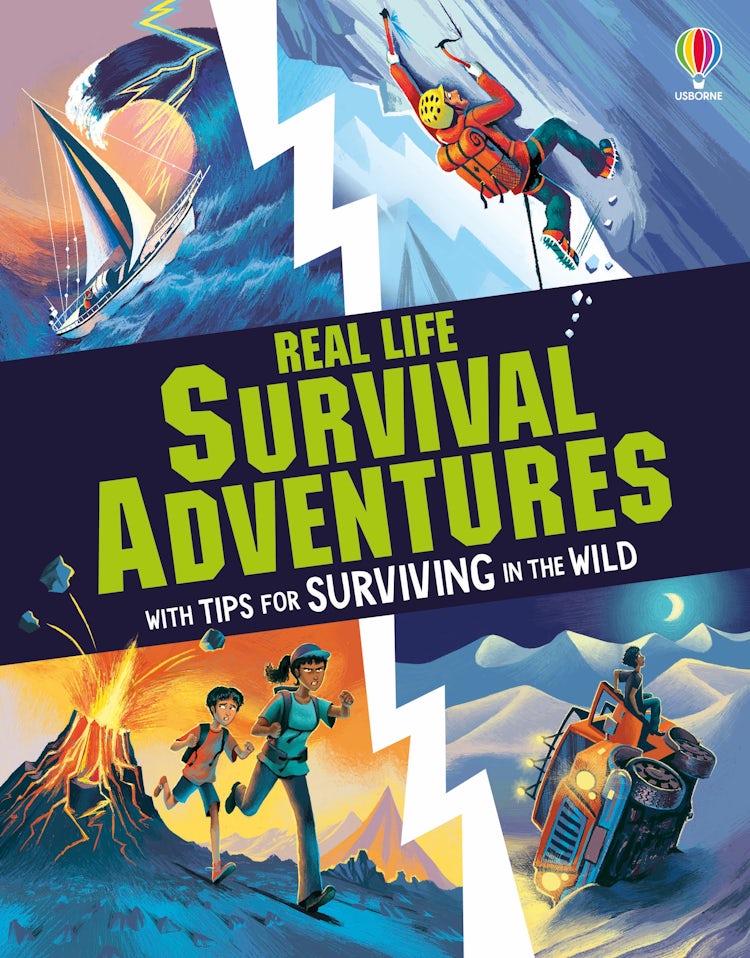 Cover image for Real Life Survival Adventures, isbn: 9781836046424