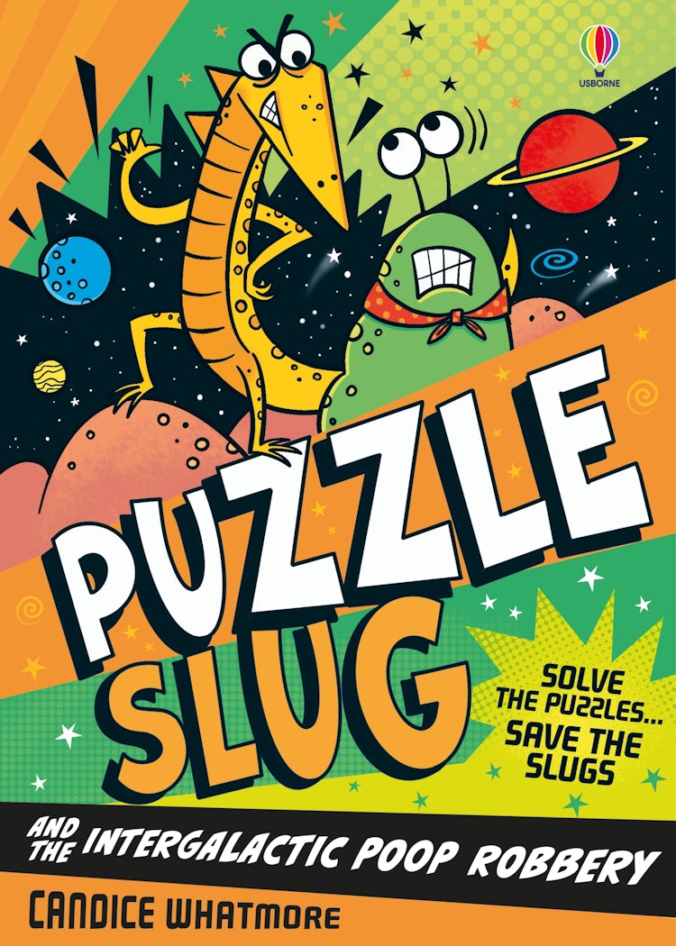 Cover image for Puzzle Slug and the Intergalactic Poop Robbery, isbn: 9781836046981