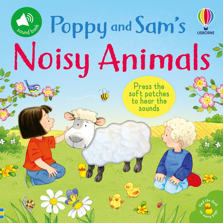 Cover image for Poppy and Sam's Noisy Animals, isbn: 9781836047551