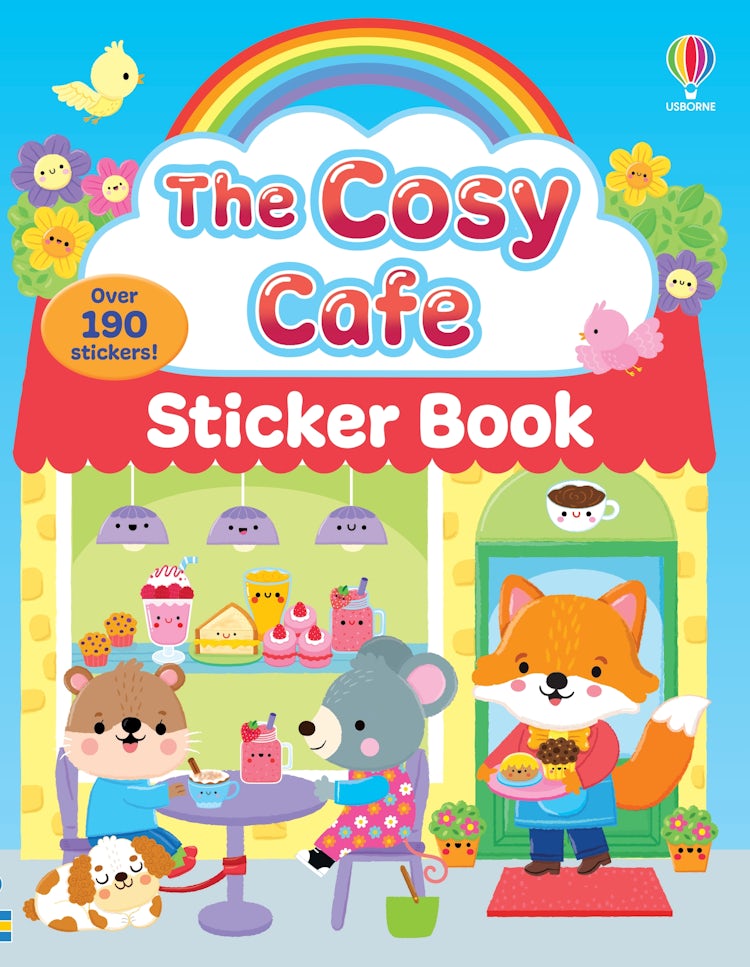 Cover image for The Cosy Cafe Sticker Book, isbn: 9781836047889