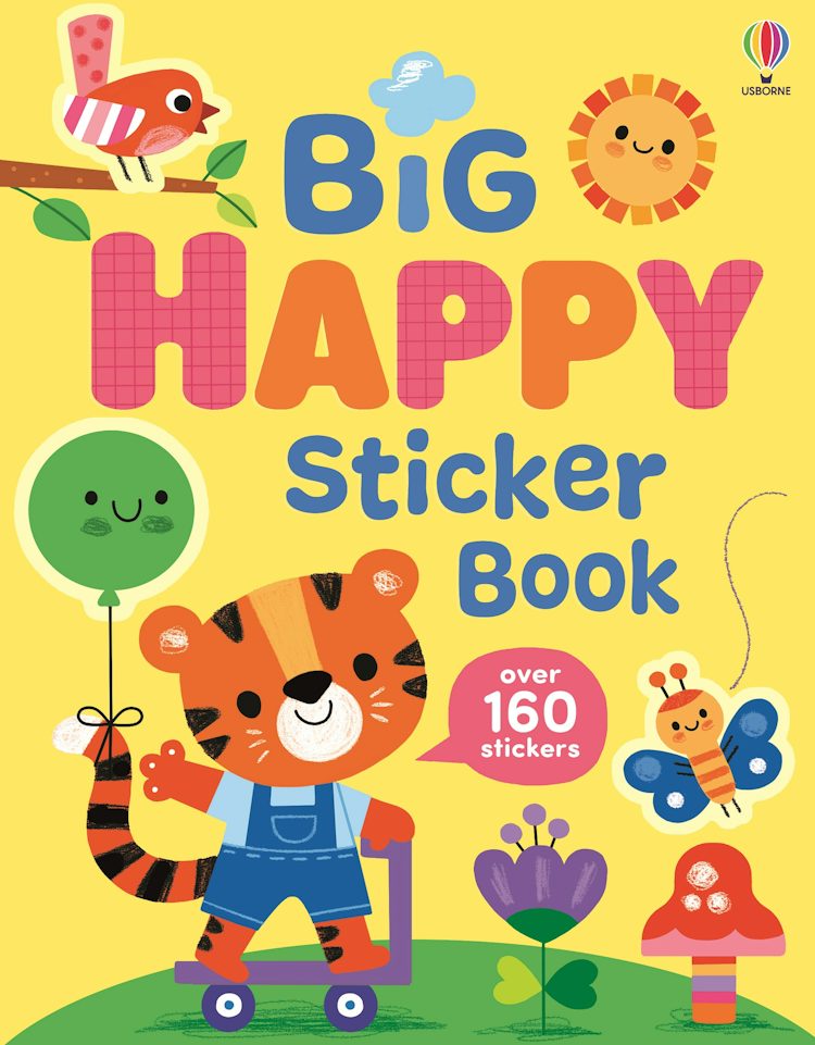 Cover image for Big Happy Sticker Book, isbn: 9781836048558