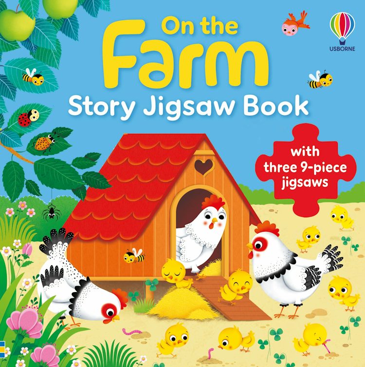 Cover image for On The Farm Story Jigsaw Book, isbn: 9781836048794