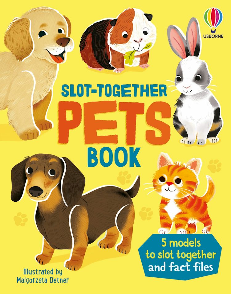 Cover image for Slot Together Pets Book, isbn: 9781836048824
