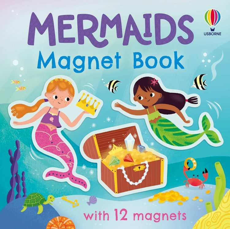 Cover image for Mermaids Magnet Book, isbn: 9781836048893