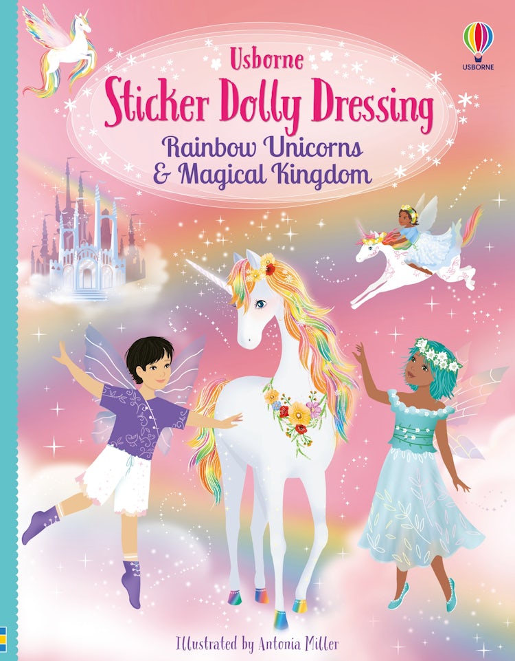 Cover image for Sticker Dolly Dressing Rainbow Unicorns and Magical Kingdom, isbn: 9781836049784