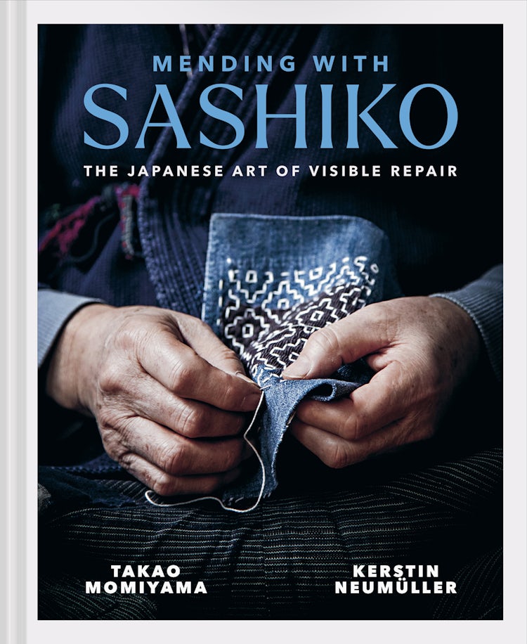 Cover image for Mending with Sashiko, isbn: 9781837330065