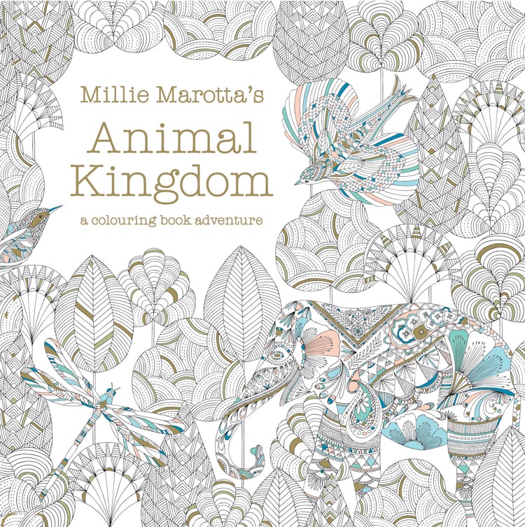 Cover image for Millie Marotta's Animal Kingdom: A Colouring Book Adventure, isbn: 9781849941679