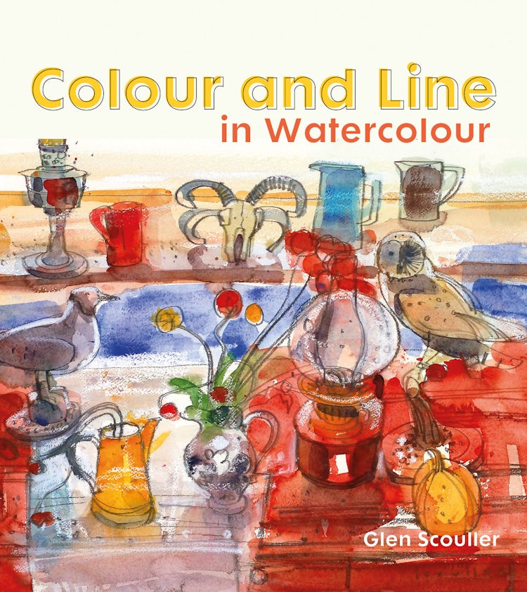 Cover image for Colour and Line in Watercolour: Working with Pen, Ink and Mixed Media, isbn: 9781849943123