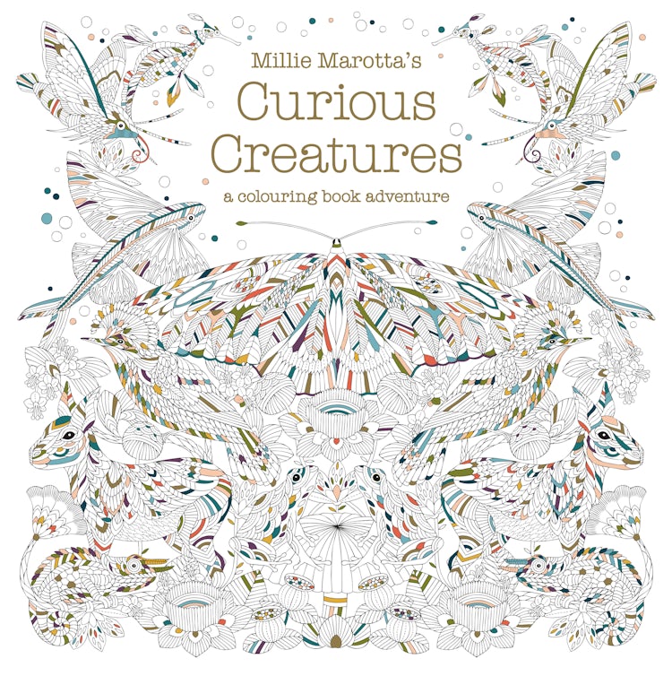 Cover image for Millie Marotta's Curious Creatures: A Colouring Book Adventure, isbn: 9781849943659