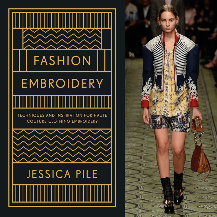 Cover image for Fashion Embroidery: Techniques And Inspiration For Haute Couture Clothing Embroidery, isbn: 9781849944748