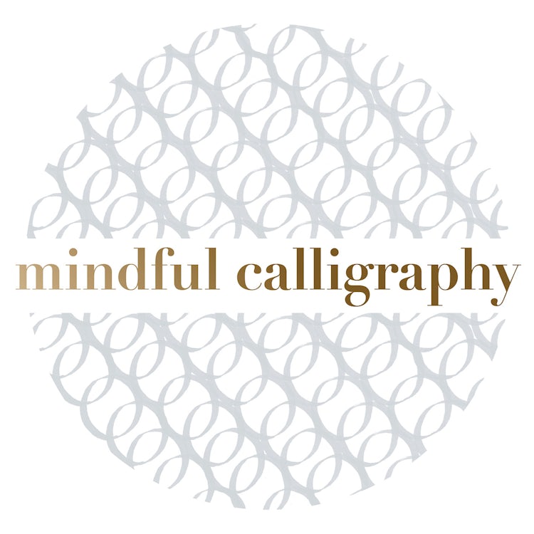 Cover image for Mindful Calligraphy: Beautiful Mark Making, isbn: 9781849945516