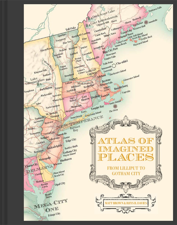 Cover image for Atlas Of Imagined Places, isbn: 9781849946414