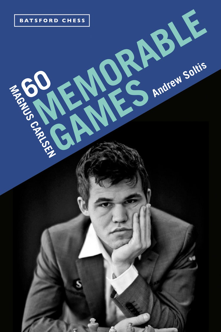 Cover image for Magnus Carlsen: 60 Memorable Games, isbn: 9781849946506