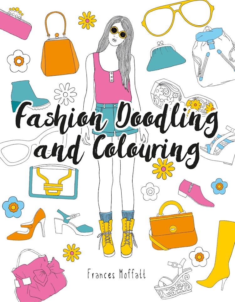 Cover image for Fashion Doodling And Colouring Book, isbn: 9781849946735