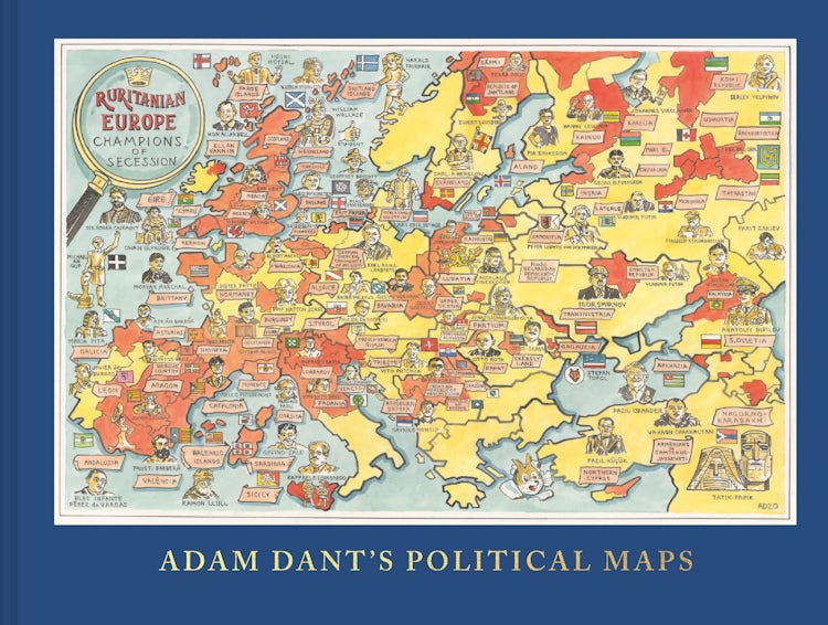 Cover image for Adam Dant's Political Maps, isbn: 9781849946919