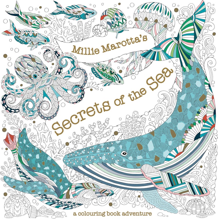 Cover image for Millie Marotta's Secrets of the Sea, isbn: 9781849947107