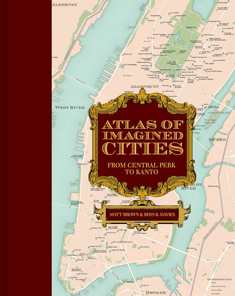 Cover image for Atlas of Imagined Cities, isbn: 9781849947787