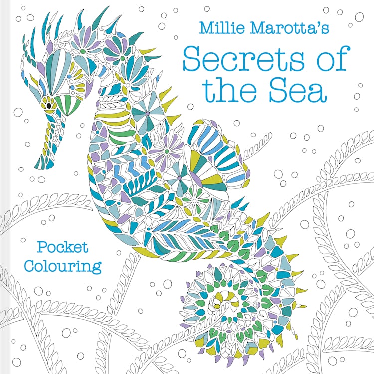 Cover image for Millie Marotta's Secrets of the Sea Pocket Colouring, isbn: 9781849947909