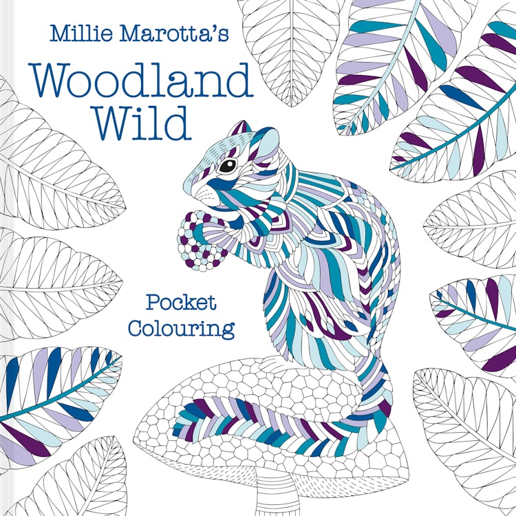 Cover image for Millie Marotta's Woodland Wild Pocket Colouring, isbn: 9781849947916