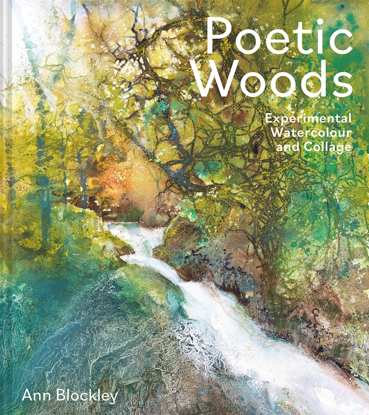 Cover image for Poetic Woods: Experimental Watercolour and Collage, isbn: 9781849948081