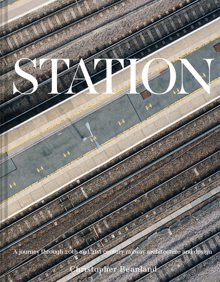 Cover image for Station: A whistlestop tour of 20th and 21st century railway architecture, isbn: 9781849948258