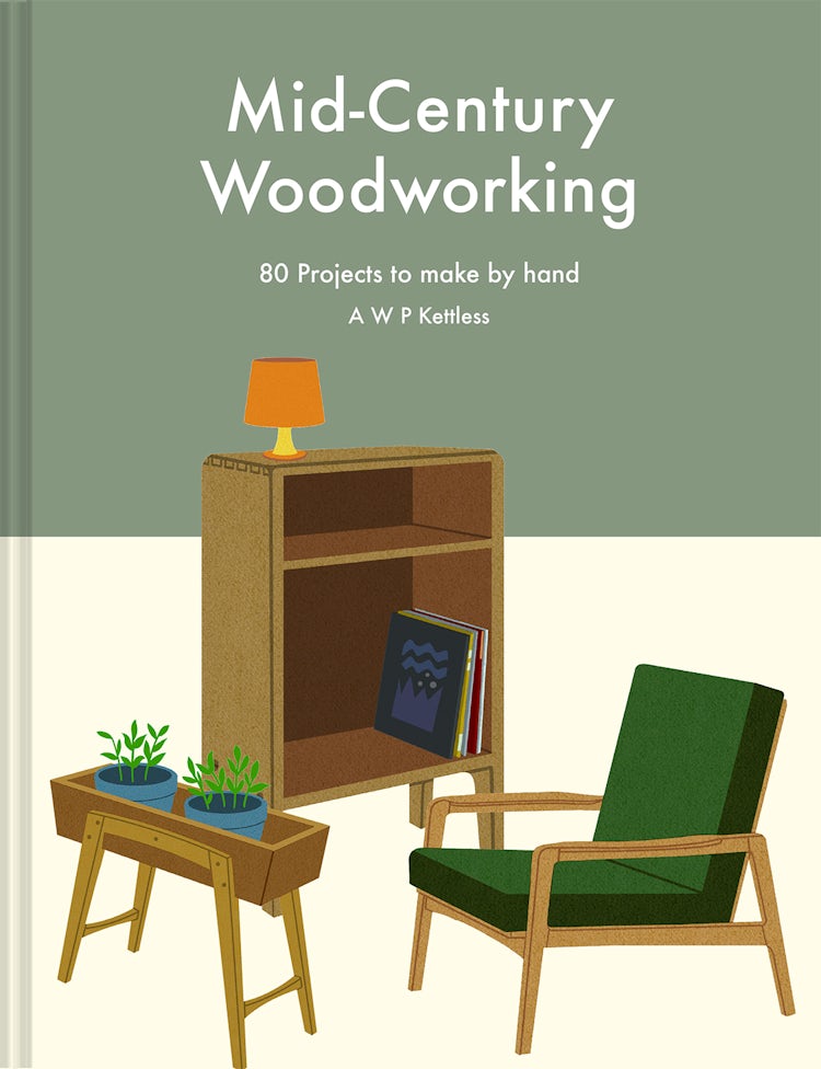 Cover image for Mid-Century Woodworking: 80 Projects to Make by Hand, isbn: 9781849948449